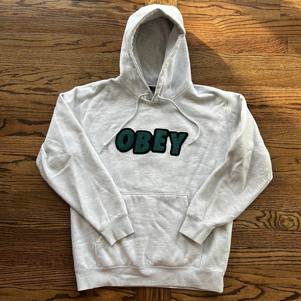 Obey Vintage Varsity Letters Hoodie